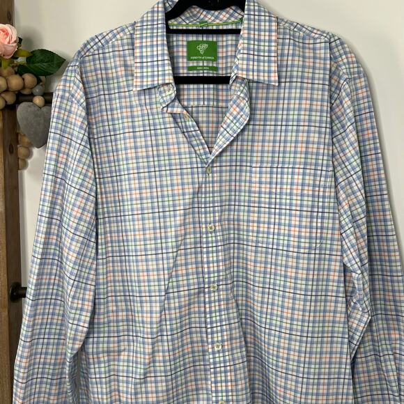 Forsyth of Canada Mens Long Sleeve Button‎ Up Dress Shirt Size X Large - Picture 3 of 8